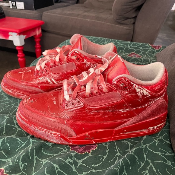 Nike Air Jordan 3 craft custom used size 11 - Picture 4 of 12